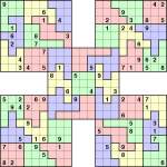 Jigsaw 5-grid Samurai