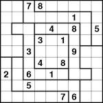 Jigsaw Sudoku puzzle